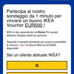 Buono Ikea da 500€ su WhatsApp? E' solo (l'ennesima) truffa