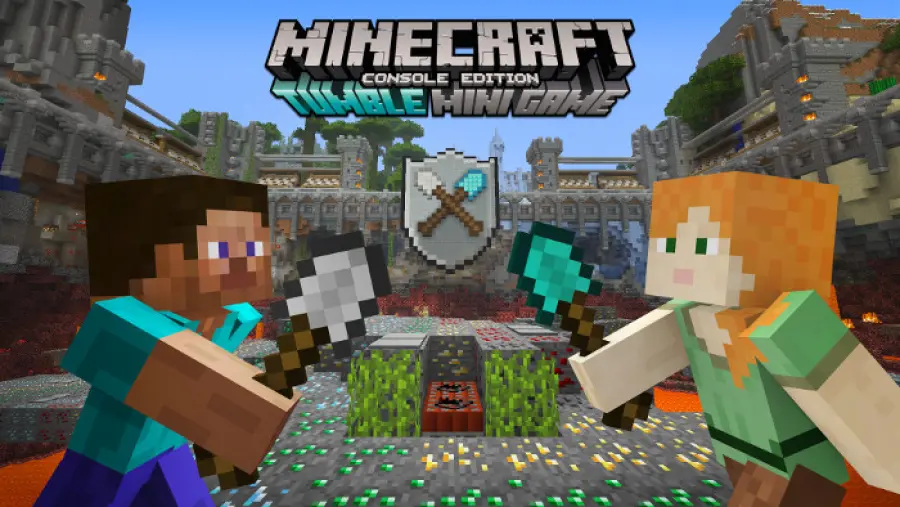 Minecraft realizza Tumble, un mini game gratuito