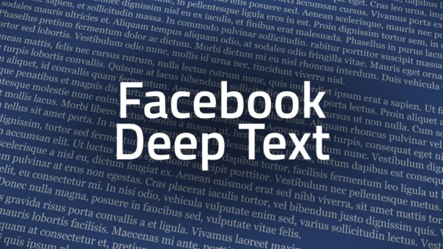 DeepText: l'intelligenza artificiale di Facebook