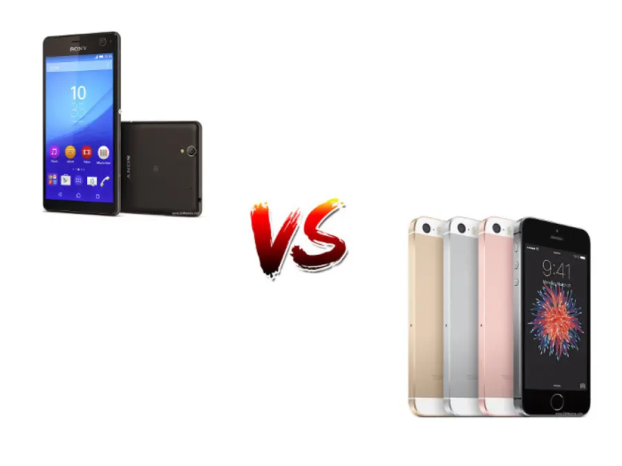 Sony Xperia C4 vs iPhone SE: due smartphone di fascia media