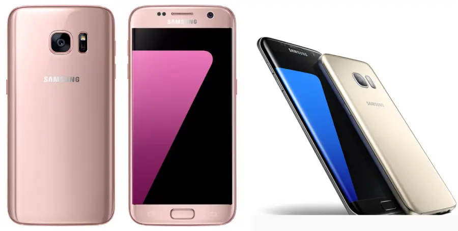 Samsung Galaxy S7 e Galaxy S7 Edge, nuove colorazioni, compaiono sul sito italiano: i dettagli