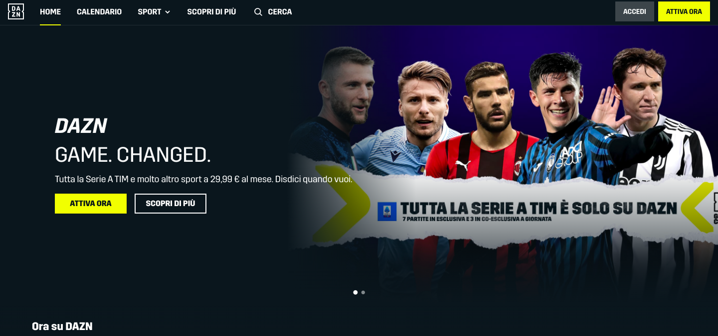 DAZN: le caratteristiche della piattaforma streaming