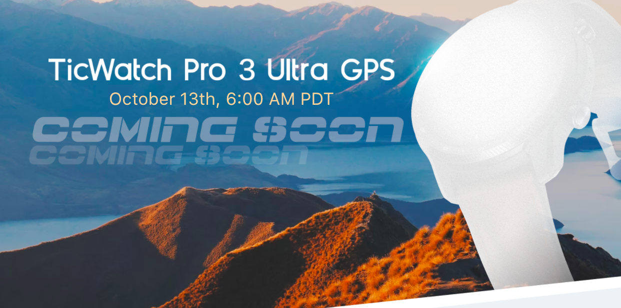 TicWatch Pro 3 Ultra: confermato il lancio con Wear OS 2
