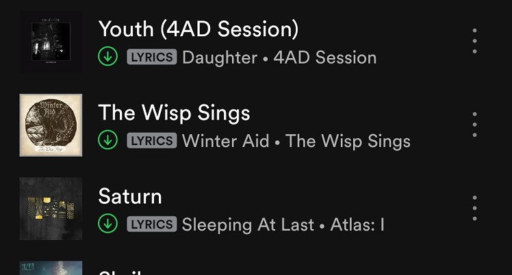 Spotify, presto anche i testi delle canzoni in app