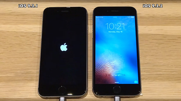 iOS 9.3.1 vs iOS 9.3.2, i video comparativi: chi è il migliore?